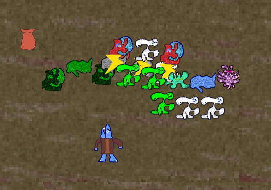 Collecting different items lets you performed an attack with their combined attributes